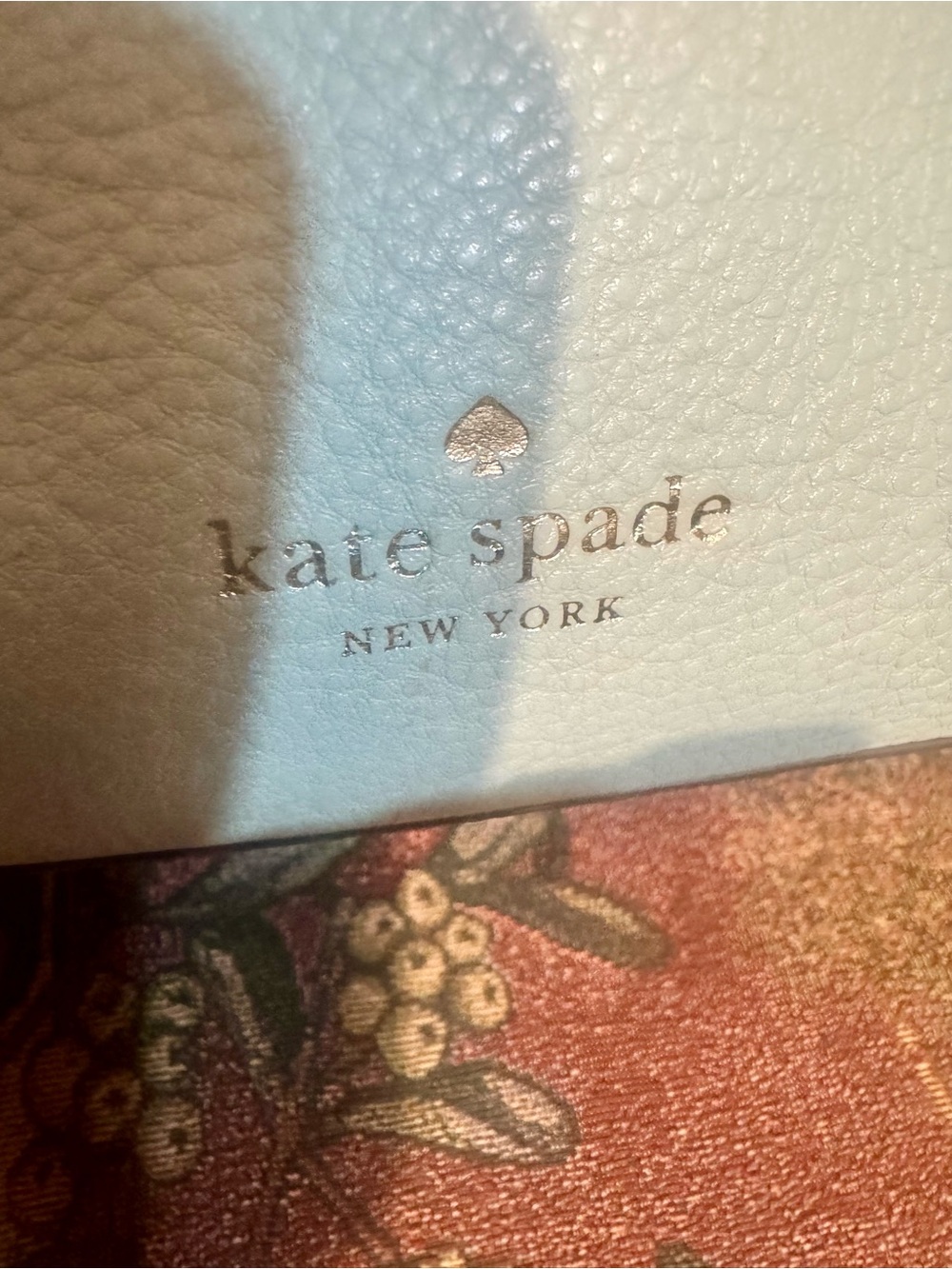 kate spade light aqua leather bucket shoulder bag - Picture 12 of 15